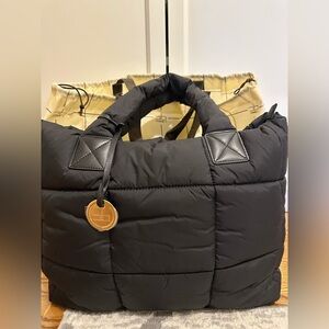 Black Quilted Shoulder Bag